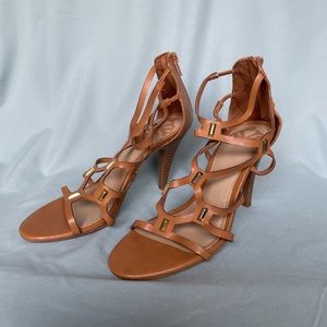 Brown Fergalicious Heels